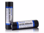 Keeppower 21700 R 15A 5000mAh 3.6V - 3.7V Li-Ion-Akku PCB geschützt (Pluspol erhöht)