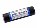 Keeppower 21700 R 15A 5000mAh 3.6V - 3.7V Li-Ion-Akku PCB geschützt (Pluspol erhöht) Keeppower 21700 R 15A 5000mAh 3.6V - 3.7V Li-Ion-Akku PCB geschützt (Pluspol erhöht)