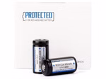Keeppower RCR123A 16340 - 800mAh. 3.6V - 3.7V Li-Ionen-Akku geschützt Keeppower RCR123A 16340 - 800mAh. 3.6V - 3.7V Li-Ionen-Akku geschützt