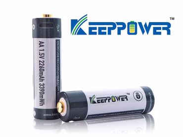 AA 1.5V 3390mWh (ca. 2260mAh) Lithium-Ionen-Akku (Wiederaufladbar über micro USB) AA 1.5V 3390mWh (ca. 2260mAh) Lithium-Ionen-Akku (Wiederaufladbar über micro USB)