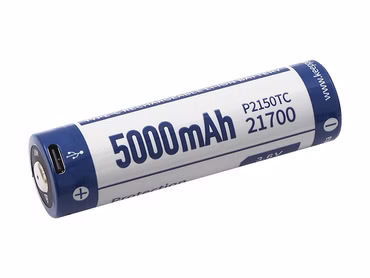 Keeppower 21700 - 5000mAh. Li-Ionen 3.7V - 3.6V - PCB geschützt mit USB-C Lademöglichkeit P2150TC Keeppower 21700 - 5000mAh. Li-Ionen 3.7V - 3.6V - PCB geschützt mit USB-C Lademöglichkeit P2150TC