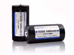 Keeppower 18350 - 1400mAh. 3.6V - 3.7V Li-Ionen-Akku PCB geschützt Keeppower 18350 - 1400mAh. 3.6V - 3.7V Li-Ionen-Akku PCB geschützt