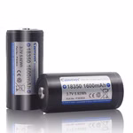 Keeppower 18350 - 1600mAh. 3.6V - 3.7V Li-Ionen-Akku PCB geschützt P1835C4 Keeppower 18350 - 1600mAh. 3.6V - 3.7V Li-Ionen-Akku PCB geschützt P1835C4