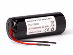 1S1P 26650 3.6V 3.7V (4.2V) *6000mAh Li-Ion-Akku **PCB geschützt. mit Kabelanschluss 1S1P 26650 3.6V 3.7V (4.2V) *6000mAh Li-Ion-Akku **PCB geschützt. mit Kabelanschluss