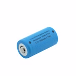 16340-E100 1000mAh, 3,6V - 3,7V Li-Ionen-Akku mit erhöhten Pluspol (ohne Schutzelektronik)