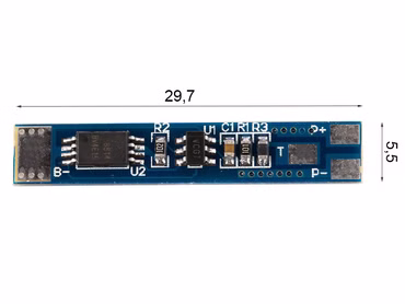 1S PCB - Keeppower PCM KP-1S5530-V2 (Schutzelektronik) 1MOS 1S PCB - Keeppower PCM KP-1S5530-V2 (Schutzelektronik) 1MOS