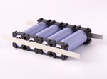 Abstandshalter für drei Zellen 21 mm Durchmesser Abstandshalter für drei Zellen 21 mm Durchmesser