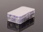 Aufbewahrungsbox B1 für 2x 18650 (robuste und rutschfeste Ausführung)
