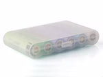 Aufbewahrungsbox B6 für 6x 18650 bis 65.5 mm lange Li-Ion-Akkus