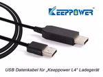 USB HID Datenkabel für Keeppower L4 Ladegerät USB HID Datenkabel für Keeppower L4 Ladegerät