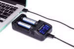 KeepPower L2 LCD-Ladegerät für Lithium-Ionen-Akkus KeepPower L2 LCD-Ladegerät für Lithium-Ionen-Akkus
