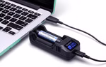KeepPower L1 - V2 intelligentes LCD-Ladegerät für Li-Ion-Akkus