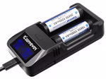 Keeppower L2 Plus – 2-Schacht USB-Li-Ion-Lader mit Display Keeppower L2 Plus – 2-Schacht USB-Li-Ion-Lader mit Display