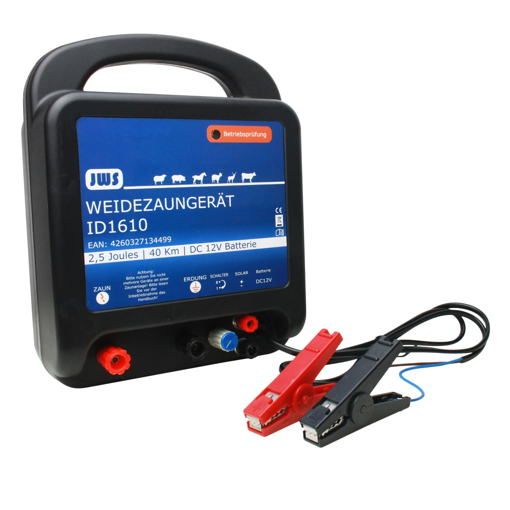 230V Weidezaungerät STARKE 18,5 Joule - 10.200V Elektrozaungerät Weidezaun