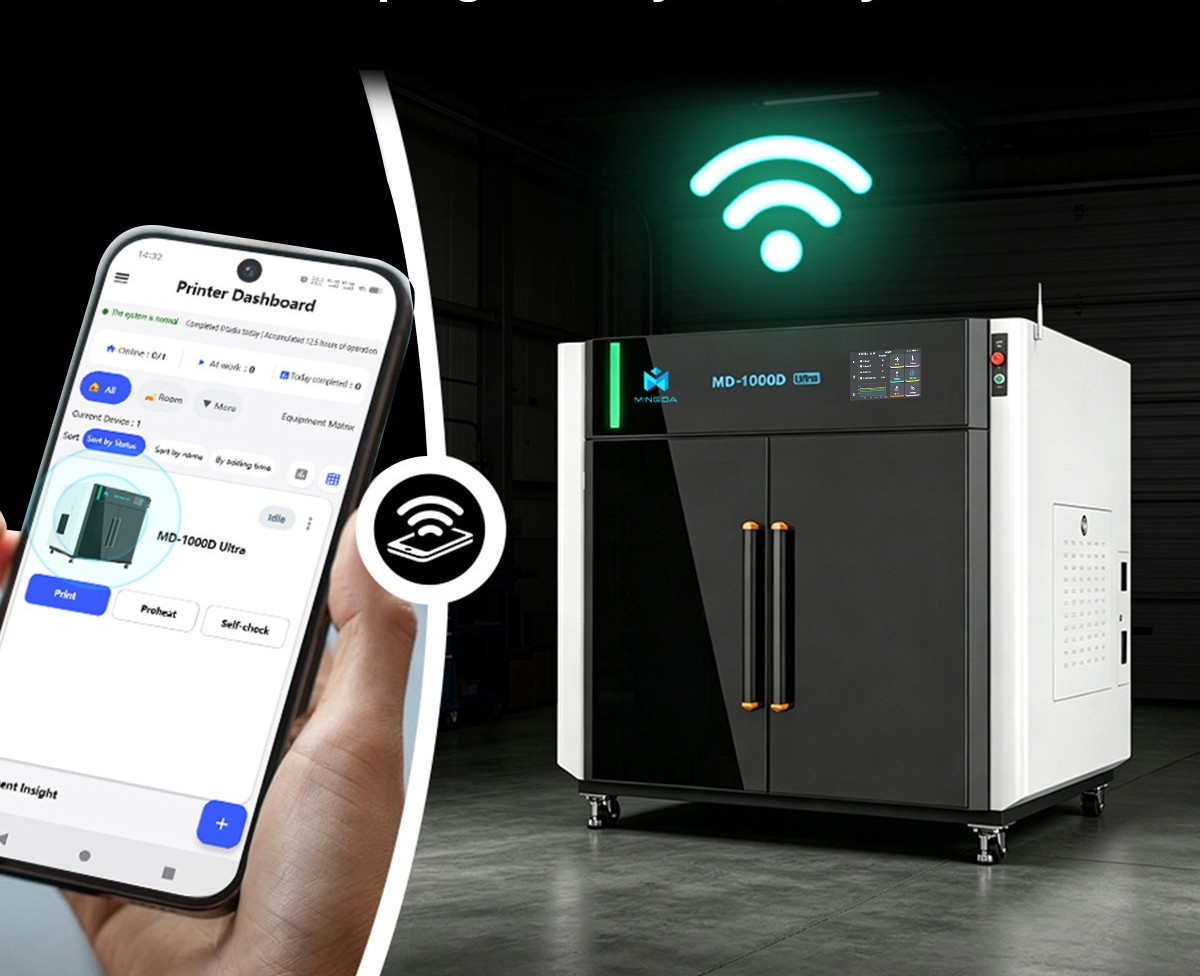 Touchscreen e telecomando per il Mingda MD-1000D Ultra