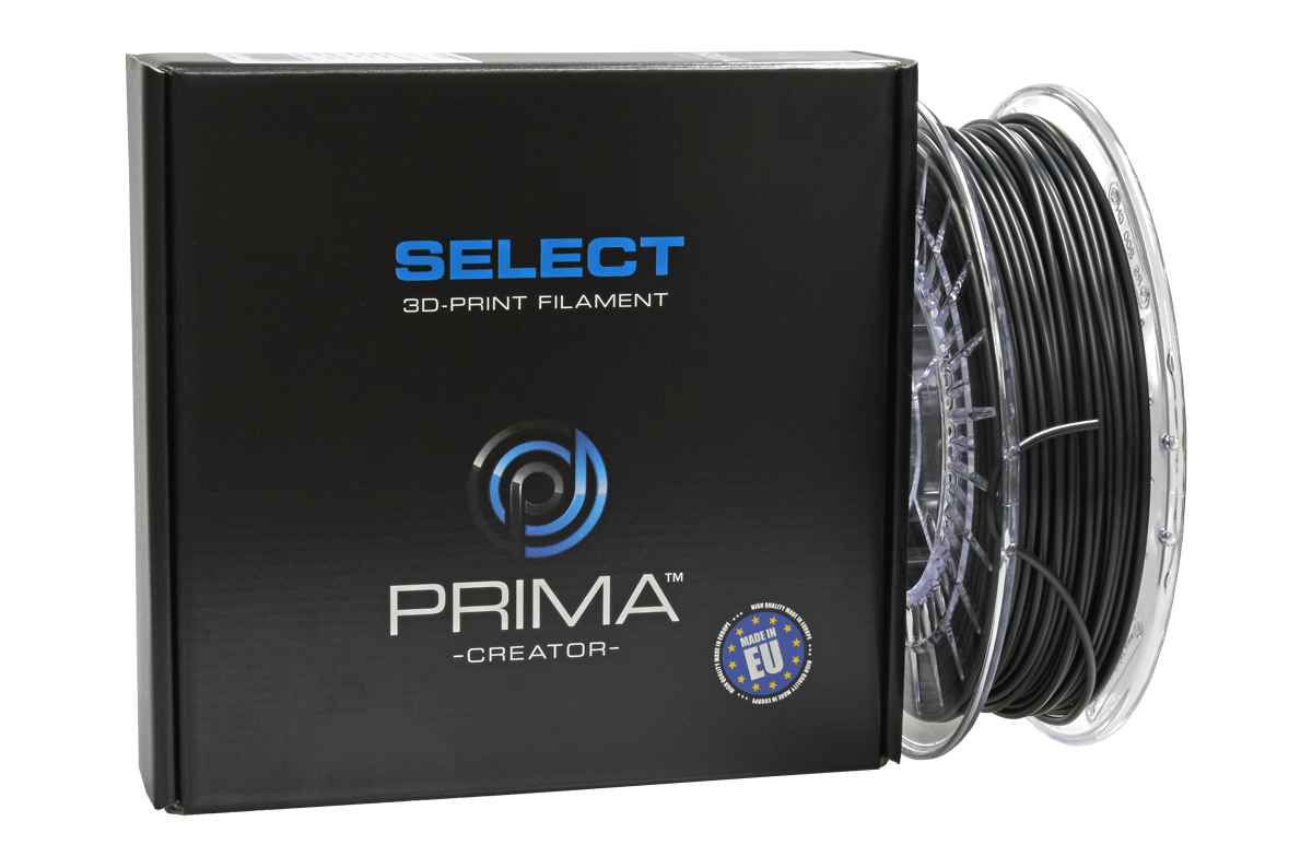 PrimaSelect NylonPower PA 6/66 - 1.75mm - 500g - Black PrimaSelect NylonPower PA 6/66 - 1.75mm - 500g - Black