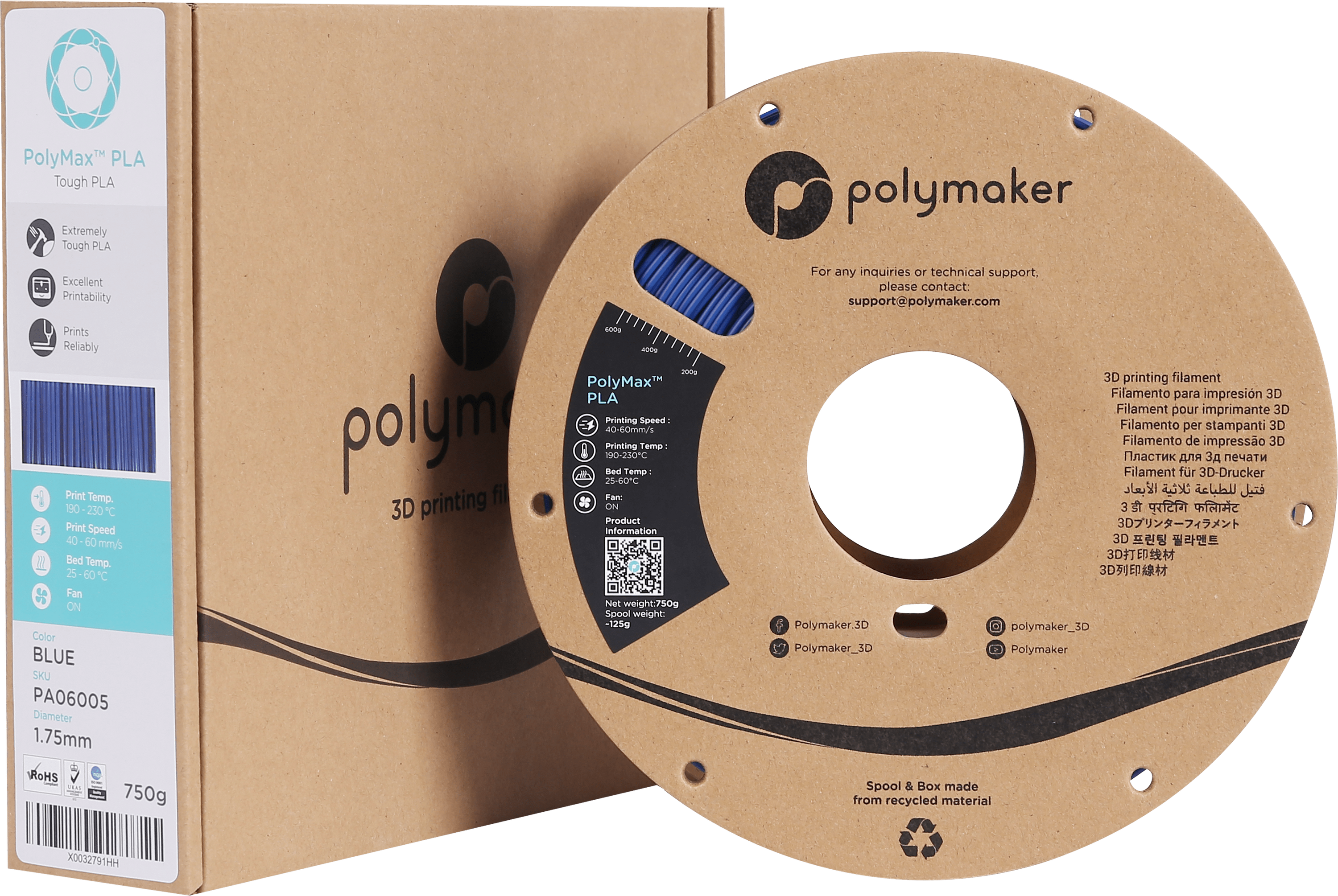 Polymaker PolyMax Tough PLA Polymaker PolyMax Tough PLA