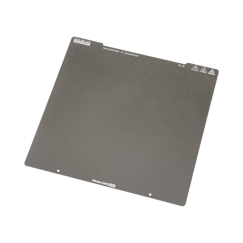 Prusa CORE One/+ Textured Powder-coated Print Sheet CORE One Textured Powder-coated Print Sheet