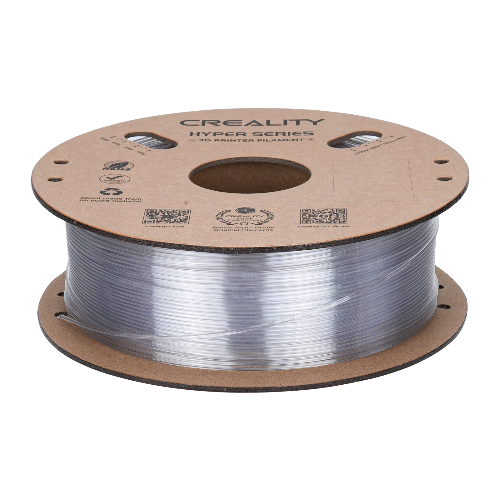 Creality Hyper PC Transparent şeffaf filament makarası