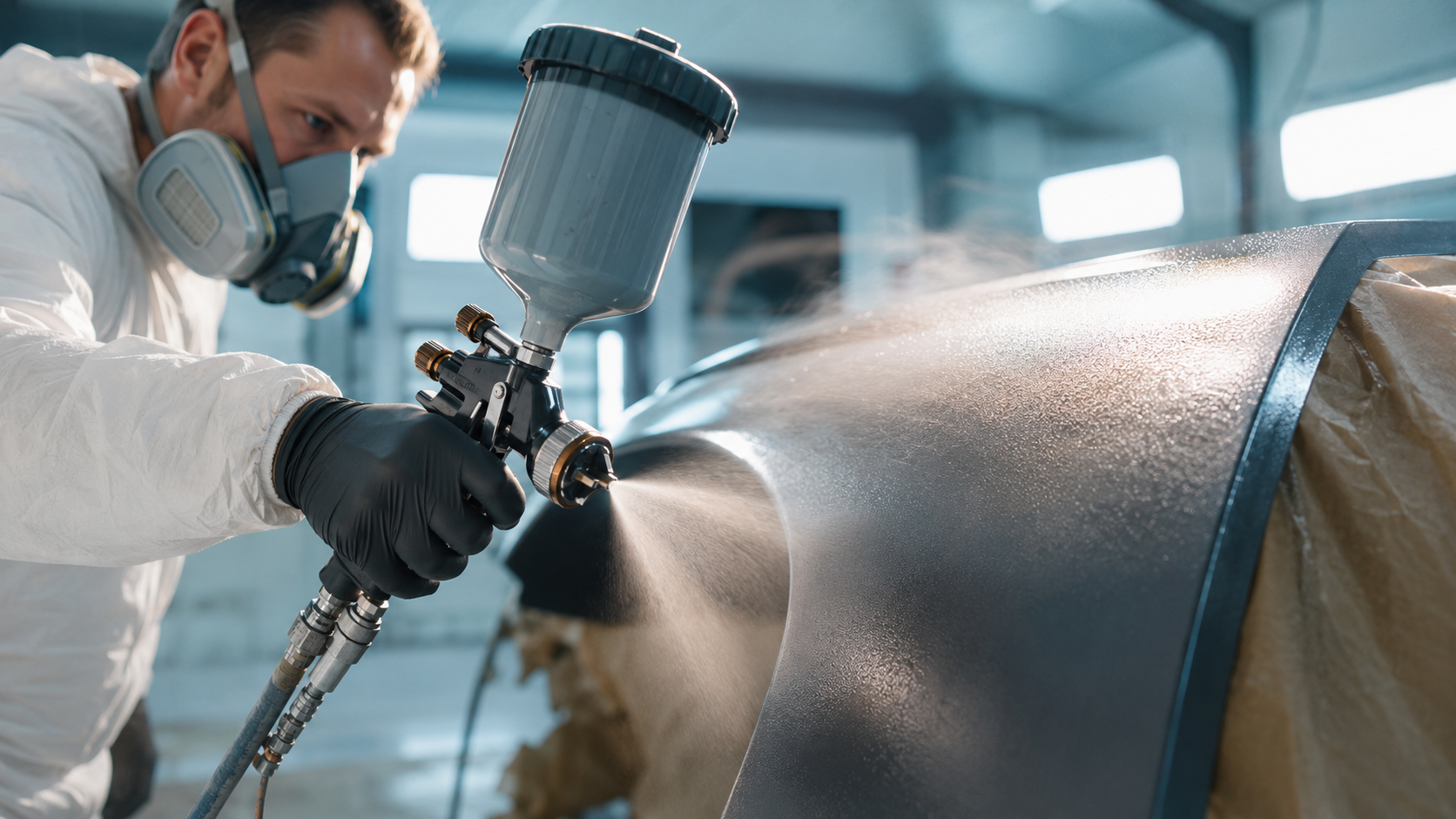 Lackierpistole richtig einstellen: Druck, Düse und Materialmenge Schritt für Schritt