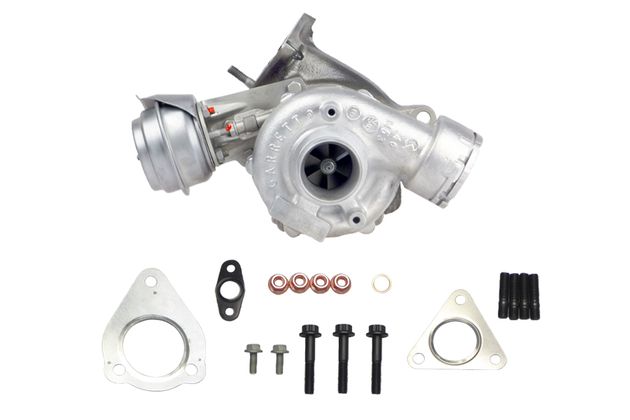 Turbolader für Audi A4, A6, Skoda Superb, VW Passat 1.9 TDI 2.0 TDI / 96 KW, 130 PS / 100 KW, 136 PS / 103 KW, 140 PS / 717858 712077 716215 ohne Loch für Sensoranschluss