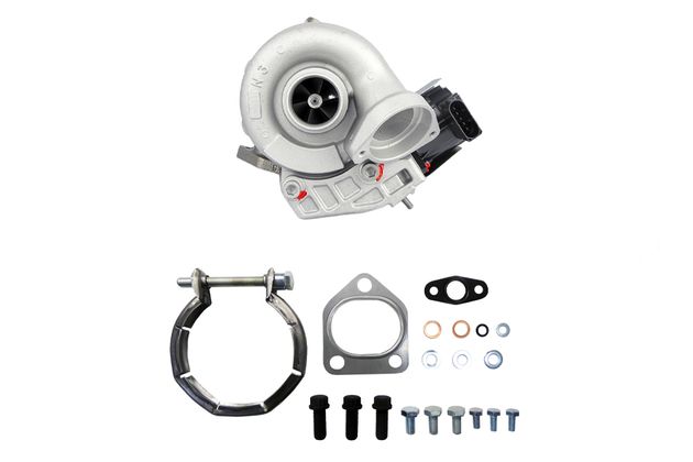 Re-manufactured Turbocharger for BMW 120d (E87), BMW 320d (E90 / E91) / 110 KW - 150 PS / 120 KW - 163 PS / M47TU2D20 / 49S35-05671 49135-05671 49135-05660 49135-05650 49135-05640 49135-05630 49135-05620 49135-05610