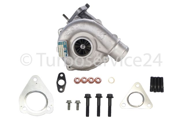 Remanufactured Turbocharger without actuator for Audi A4 2.0 TDI (B7) / 120 KW, 163 PS / 125 KW, 170 PS / BVA BRD 53039900109 53039880109 53039800109 53039700109 03G145702H 03G145702HV 03G145702HX