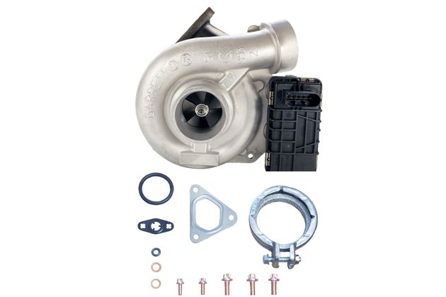 Remanufactured Turbocharger for Mercedes-Benz E 280 CDI, E 320 CDI (W211 / S211), S 320 CDI (W220) / 130 KW, 177 PS / 150 KW, 204 PS / 743115-5001S 648096019980 A648096019980 A6480960199 6480960199