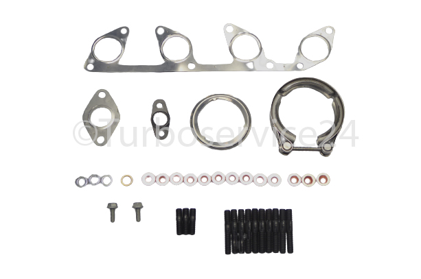 Montagesatz Anbausatz Dichtungssatz Dichtungen für Turbolader Garrett / IHI / Mitsubishi / KKK für Audi, Seat, Skoda, VW 2.0 TDI / 136 PS / 140 PS /  BKD, AZV / 53039887005 /724930-5009S