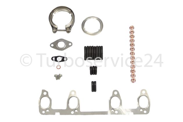 Montagesatz Anbausatz Dichtungssatz für Turbolader KKK / BorgWarner für Audi A3, Seat Altea, Leon, Toledo, Skoda Octavia, Superb, VW Caddy, Golf V, Jetta, Passat, Touran 1.9 TDI / 66 KW, 90 PS / 74 KW, 101 PS / 77 KW, 105 PS / 54399880011
