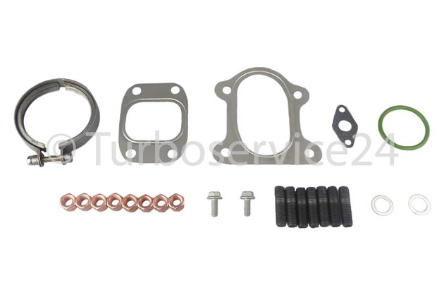 Mounting kit gaskets seals for Turbocharger BorgWarner for MERCEDES-BENZ ATEGO 4.3L 125 KW / 170 HP OM 904.911 1317 53169707019 