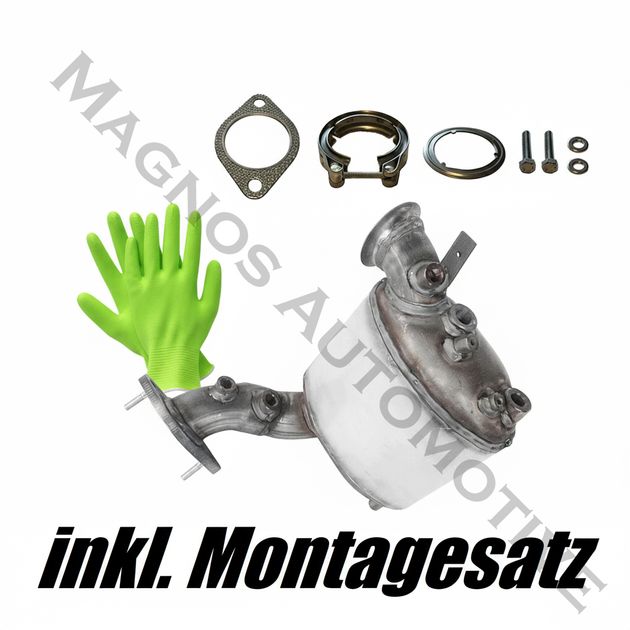 New DPF diesel particulate filter DODGE CALIBER, JOURNEY, JEEP COMPASS, PATRIOT 2.0 CRD / 103 kW 140 HP / 4743962AA ECE ECD 1004ABM 1004ABW 1004ACL 1004ABC