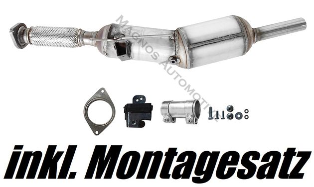 New DPF diesel particulate filter RENAULT CLIO III 1.5 dCi / 55 kW, 75 HP / 65 kW, 88 HP / 78 kW, 106 HP / K9K 770 K9K 766 / 8200894476 200109486R