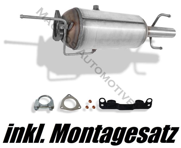 Neuer DPF Katalysator Rußpartikelfilter Dieselpartikelfilter FIAT BRAVO, DOBLO, GRANDE PUNTO, STILO 1.3 JTD 1.9 JTD / 62 kW, 84 PS / 88 kW, 120 PS / 110 kW, 150 PS / 192 A8.000 937 A5.000 / 51780159