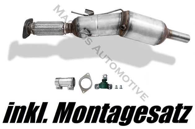 New DPF diesel particulate filter RENAULT GRAND SCENIC III SCENIC III MEGANE III 1.5 dCi 70 kW 95 HP / 78 kW 106 HP / 81 kW 110 HP / 66 kW 90 HP / 1.5 l K9K 846 K9K 837 K9K 636, K9K 836, K9K 837, 200109013R