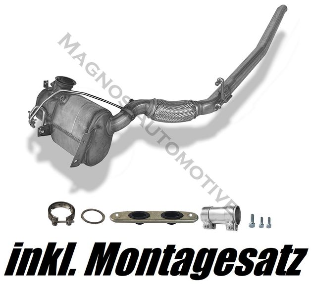 Neuer DPF Katalysator Rußpartikelfilter Dieselpartikelfilter VW CC, PASSAT, PASSAT ALLTRACK, PASSAT CC 2.0 TDI / 103 kW, 140 PS / 125 kW, 170 PS / 130 kW, 177 PS / CFGB, BKP, CBAB, CBBB / 3C0254702MX, 3C0254702NX, 3AA254700PX
