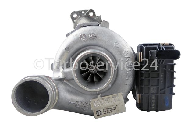 Neuer Original Turbolader ohne Karton für MERCEDES-BENZ CLS, E-KLASSE 350 CDI, 350 BlueTEC / 185 kW, 252 PS / 190 kW, 258 PS / 195 kW, 265 PS / C218, X218, W212, S212 / 826830, A642090248680