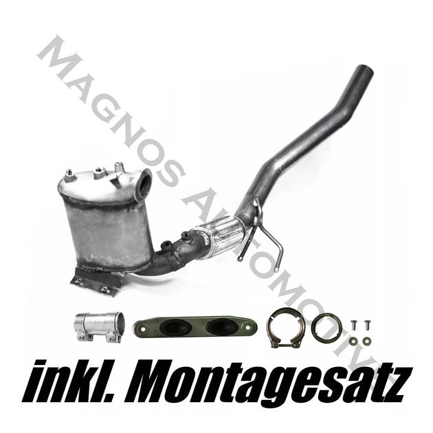 Neuer DPF Audi A3 Seat Altea Leon Toledo Skoda Octavia Superb VW Caddy Eos Golf Jetta III Passat Touran 1.9 2.0 1K0254700NX
