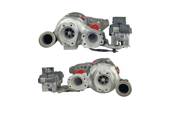 Garrett Bi-Turbolader für VW Touareg 5.0 V10 TDI, 5.0 R50 TDI / 230 KW, 313 PS / 257 KW, 350 PS / AYH, BLE, BWF, CBWA / 755963 755964