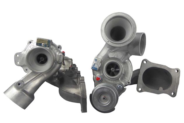 Re-manufactured Twin Turbocharger for Mercedes-Benz Sprinter II (W903,W904,W906) 2.2 CDI / 88 HP / 95 HP / 109 HP / 129 HP / 150 HP / 163 HP OM646.986 OM646.989 OM646.990 54399700049 53049700057