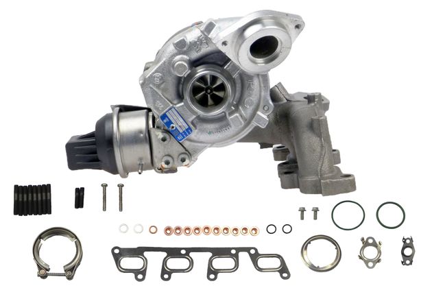 Remanufactured Turbocharger for Audi, Seat, Skoda, VW 2.0 TDI / 81 KW-110 PS / 100 KW-136 PS / 103 KW-140 PS / 105 KW-143 PS / 03L253019P 03L253056G 03L253056T 03L253010G