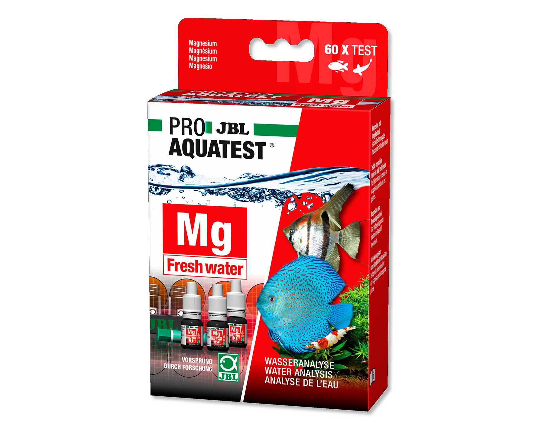 JBL ProAquaTest Mg Magnesium Freshwater Aquarium Wassertest Testset
