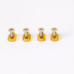 ENSIS Foil Mount Screw AIR 4x M6 x 20 / Bruss -T-Nut