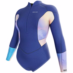 Fire Sunset Shorty Front V-zip 3/2
