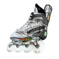 MISSION Inhaler WM01 Senior – Schrägansicht seitlich MISSION Inhaler WM01 Senior Inlinehockey Skates – Schrägansicht seitlich