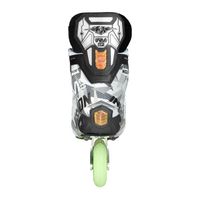 MISSION Inhaler WM02 Senior – Rückansicht MISSION Inhaler WM02 Senior Inlinehockey Skates – Rückansicht