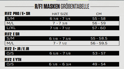 Warrior General R/F2 Pro Mask (Certified & Non-Certified Mask) – Product view 8