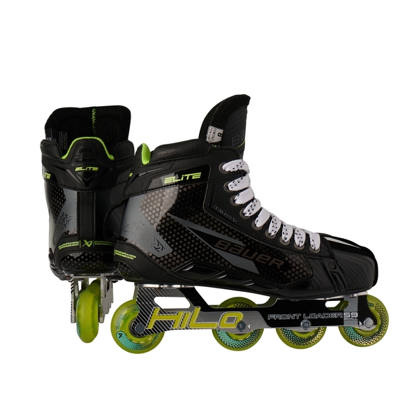 BAUER Elite Senior Torwart-Inlinehockey-Skates – Paaransicht