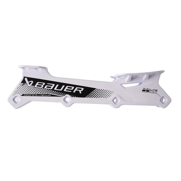 BAUER Flexlite Inlinehockey-Chassis Weiß – Einzelansicht BAUER Flexlite Inlinehockey-Chassis Weiß – Einzelansicht