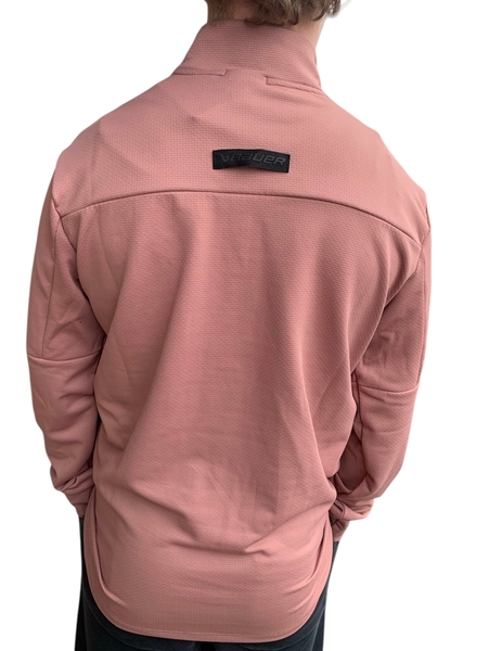 BAUER Showstopper ¼-Zip Senior S25 – Clay, Rückansicht